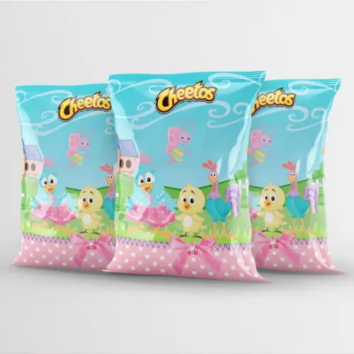 Saquinho Galinha Pintadinha Rosa Personalizado | Lembrancinha Festa Infantil