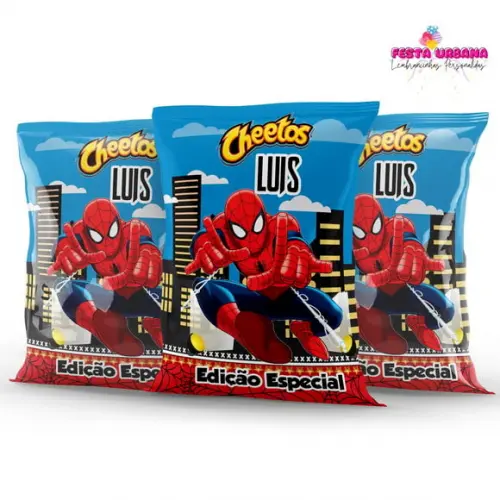 Saquinho Homem Aranha Personalizado | Lembrancinha Festa Infantil
