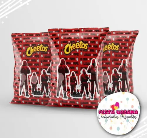 Saquinho La Casa de Papel Personalizado | Lembrancinha Festa Infantil