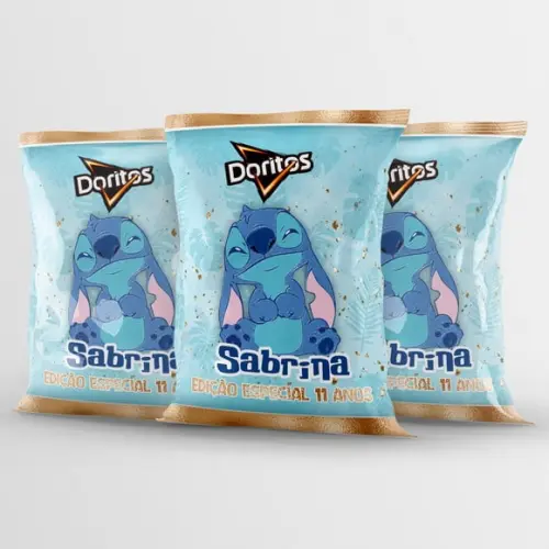 Saquinho Stitch Personalizado | Lembrancinha Festa Infantil