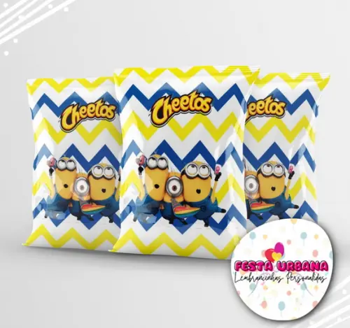 Saquinho Minions Personalizado | Lembrancinha Festa Infantil