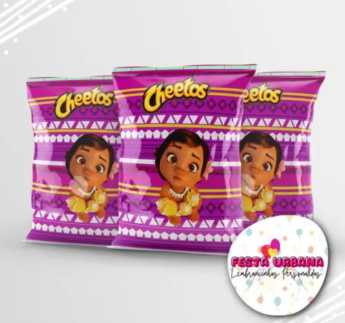 Saquinho Moana Baby Personalizado | Lembrancinha Festa Infantil