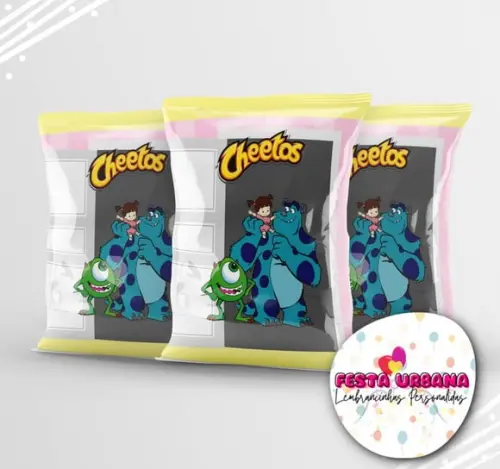 Saquinho Monstros S.a. Personalizado | Lembrancinha Festa Infantil