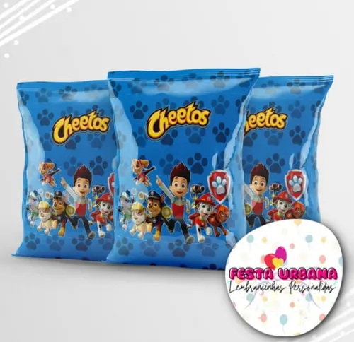 Saquinho Patrulha Canina Personalizado | Lembrancinha Festa Infantil