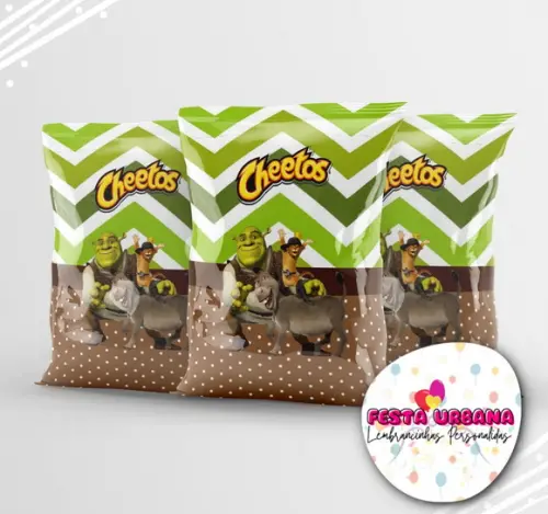 Saquinho Shrek Personalizado | Lembrancinha Festa Infantil