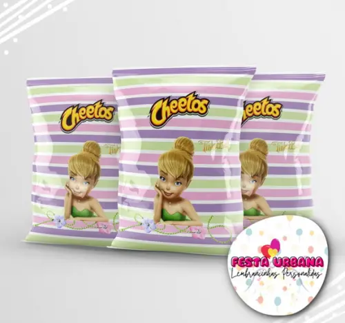Saquinho Tinkerbell Sininho Personalizado | Lembrancinha Festa Infantil