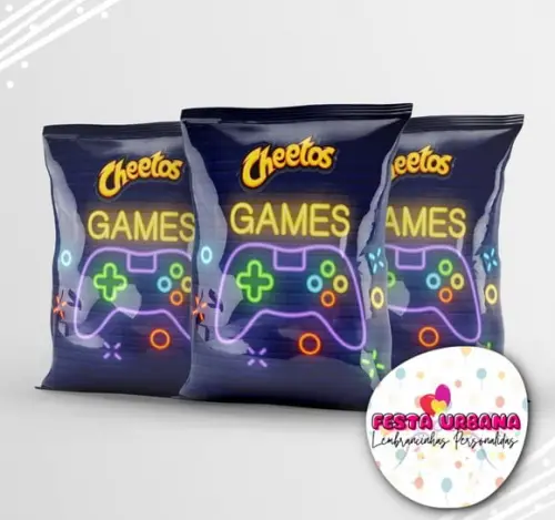 Saquinho Video Game Personalizado | Lembrancinha Festa Infantil