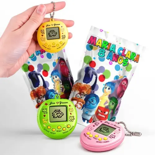 Tamagotchi Divertidamente | Bichinho Virtual | Lembrancinha Festa Infantil