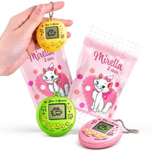 Tamagotchi Gatinha Marie | Bichinho Virtual | Lembrancinha Festa Infantil