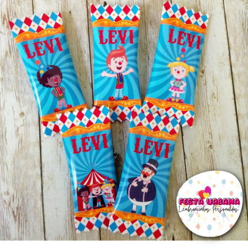 Bala Personalizada Mundo Bita Circo | Lembrancinha Festa Infantil