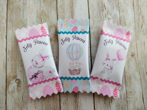 Bala Personalizada Páscoa | Lembrancinha Festa Infantil