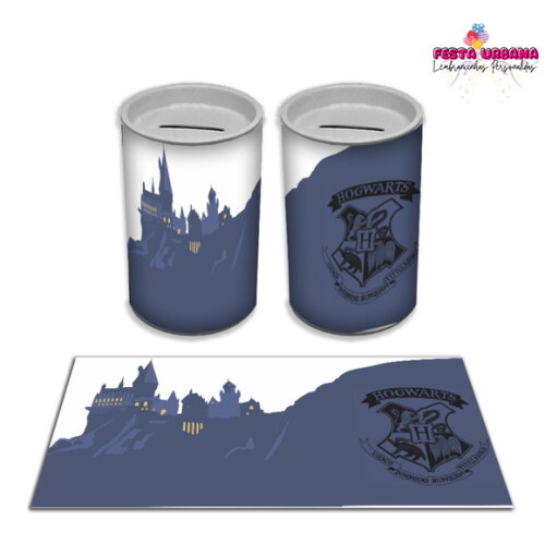 Adesivo Cofrinho Harry Potter | Tubolata Festa Infantil