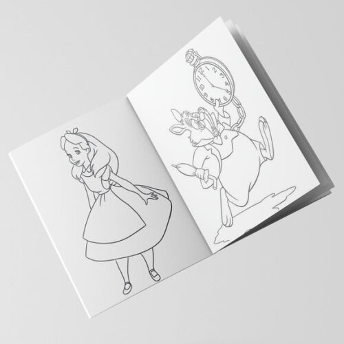 Livro de Colorir  Alice no País das Maravilhas 14x10 | Lembranci