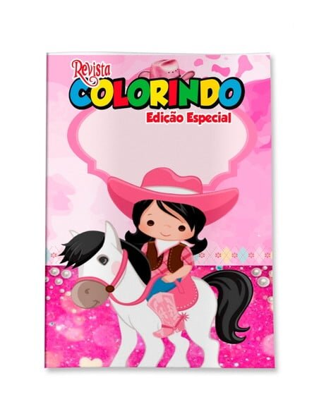 Livro de Colorir  Ana Castela 14x10 | Lembrancinha Festa Infantil