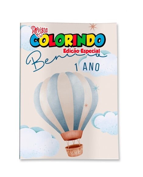 Livro de Colorir  Balão 14x10 | Lembrancinha Festa Infantil