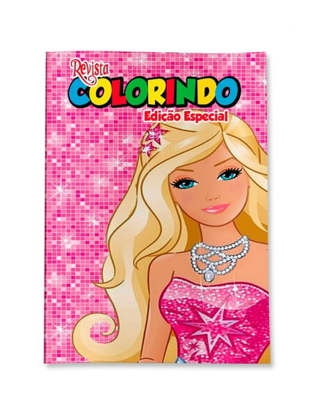 Livro de Colorir  Barbie 14x10 | Lembrancinha Festa Infantil