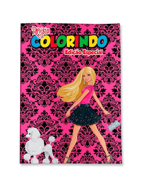 Livro de Colorir  Barbie 14x10 | Lembrancinha Festa Infantil
