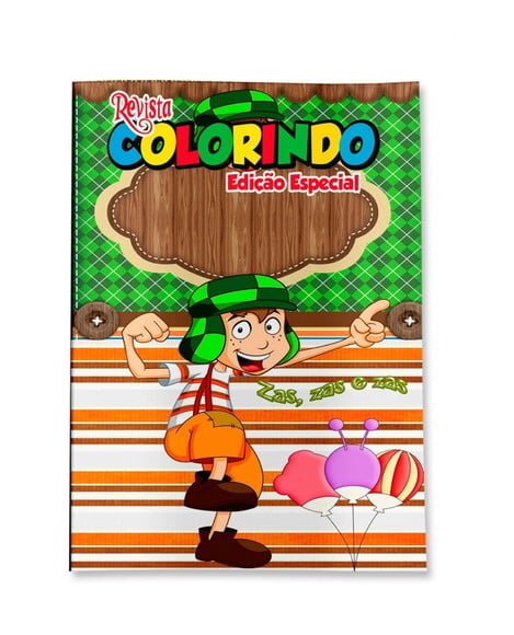 Livro de Colorir  Chaves 14x10 | Lembrancinha Festa Infantil