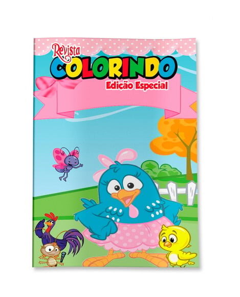 Livro de Colorir  Galinha Pintadinha 14x10 | Lembrancinha Festa Infantil