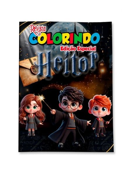 Livro de Colorir  Harry Potter 14x10 | Lembrancinha Festa Infantil
