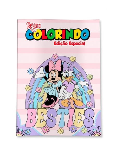 Livro de Colorir  Minnie e Margarida 14x10 | Lembrancinha Festa Infantil