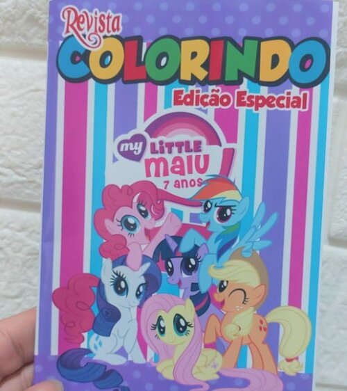 Livro de Colorir  My Little Pony 14x10 | Lembrancinha Festa Infan