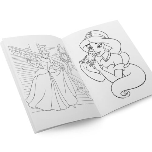 Livro de Colorir  Princesas 14x10cm | Lembrancinha Festa Infantil