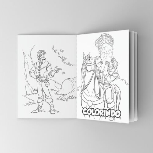 Livro de Colorir  Principes 14x10 | Lembrancinha Festa Infantil