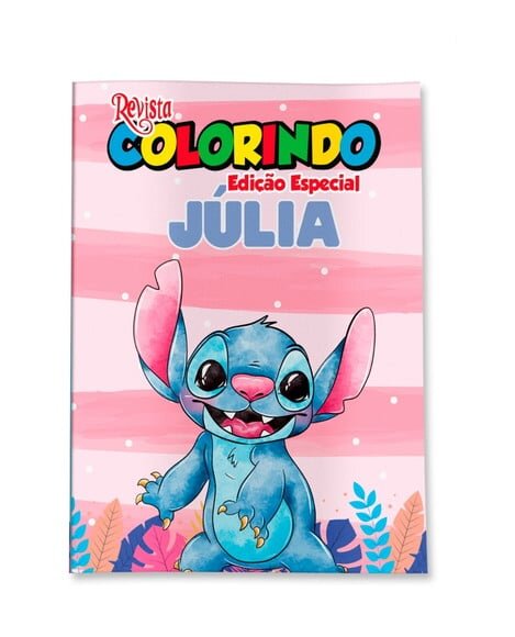 Livro de Colorir  Stitch 14x10 | Lembrancinha Festa Infantil