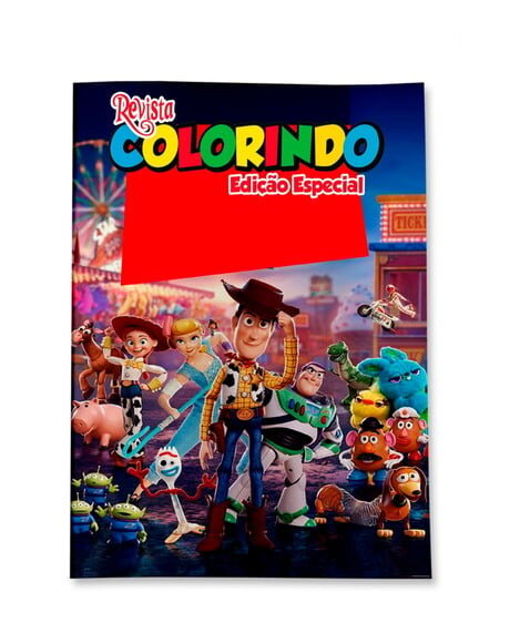 Livro de Colorir  Toy Story 14x10 | Lembrancinha Festa Infantil
