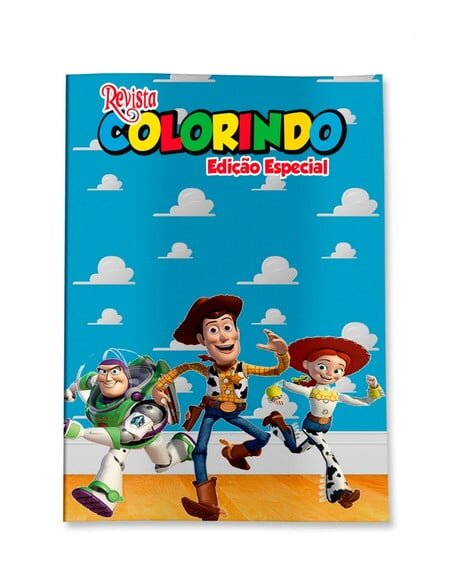 Livro de Colorir  Toy Story 14x10 | Lembrancinha Festa Infantil