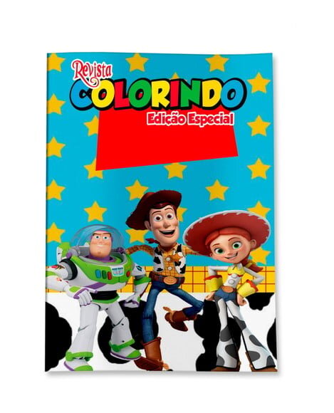 Livro de Colorir  Toy Story 14x10 | Lembrancinha Festa Infantil