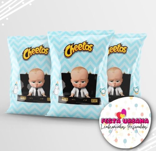 Saquinho para Salgadinho Personalizado Poderoso Chefinho Personalizado | Festa Infantil