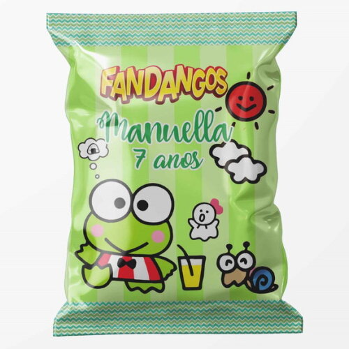 Salgadinho Personalizado Hello Kitty | Cheetos ou Fandangos
