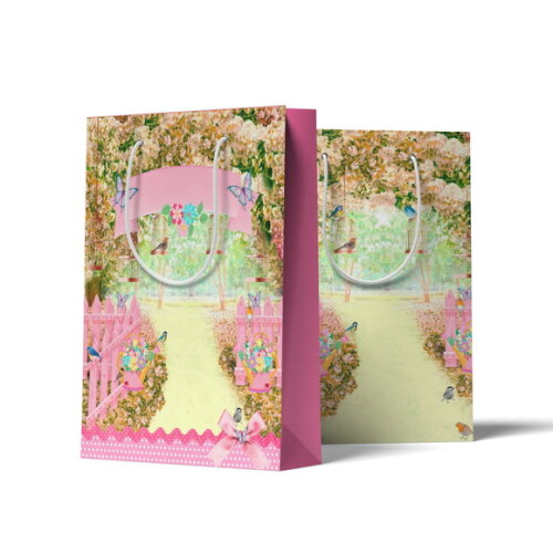 Sacolinha Personalizada G Jardim Encantado | Lembrancinha Festa Infantil