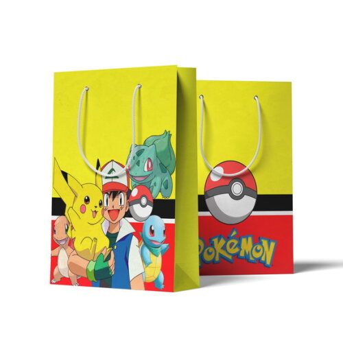 Sacolinha Personalizada G Pokemon | Lembrancinha Festa Infantil