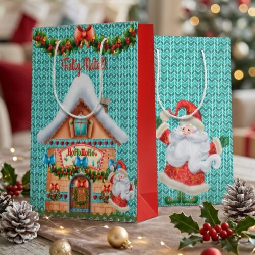 Sacolinha Personalizada G Natal | Lembrancinha Festa Infantil