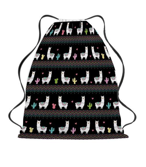 20 Bolsinha Sacochila Mochila Lhama - Lembrancinha Lhama