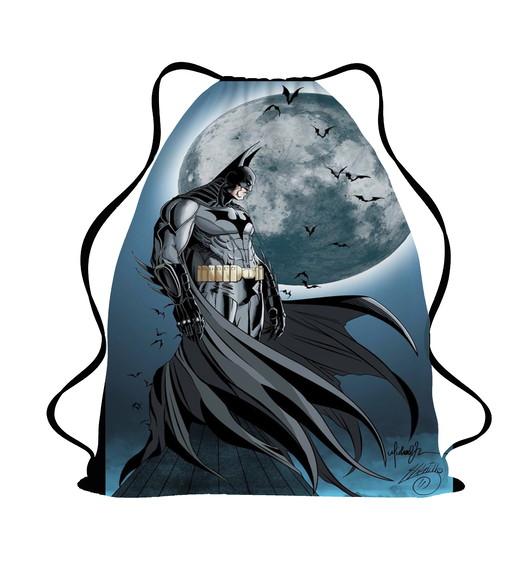 20 Lembrancinha Mochilinha Sacochila Batman-aniversário
