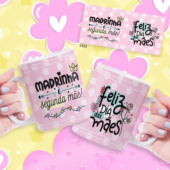 Aneca de Porcelana Personalizada Mãe Presente Dia das Mães