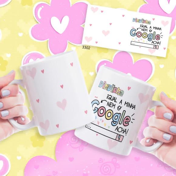 Caneca de Porcelana Personalizada Dia das Mãe Presente
