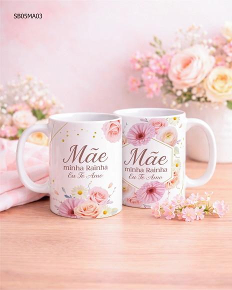 Caneca Personalizada Mãe Amor Eterno Presente Único