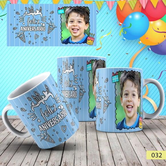 Caneca de Porcelana Personalizada Anivesário - Presente