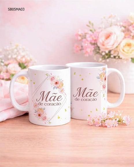 Caneca Personalizada Mãe Amor Eterno Presente Único