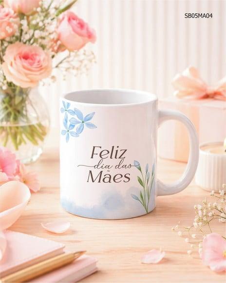 Caneca Personalizada para Mãe com Nome e Mensagem
