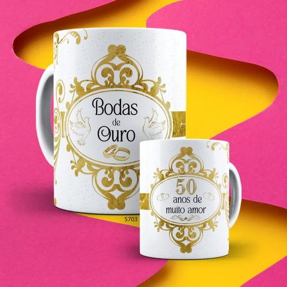 Kit com 2 Canecas Personalizada Boda Família-casamento