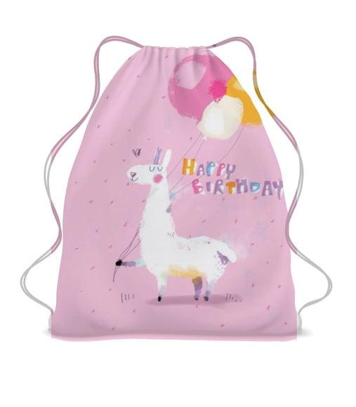 20 Bolsinha Sacochila Mochila Lhama - Lembrancinha Lhama