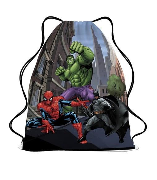 20 Mochila Sacochila Mochilinha Vingadores Heróis