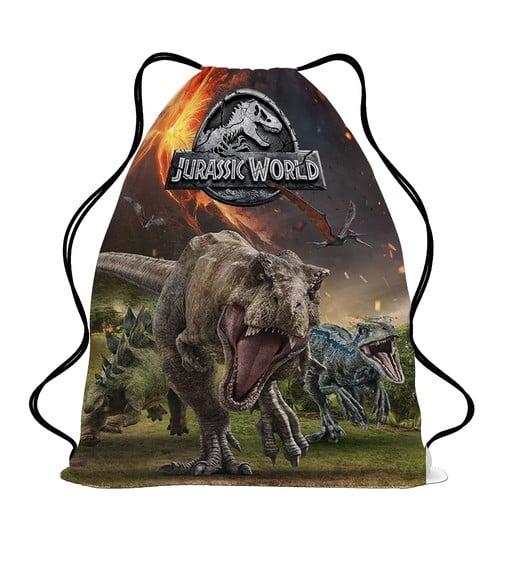 25 Bolsinha Sacochila Mochila Jurassic World Dinossauros