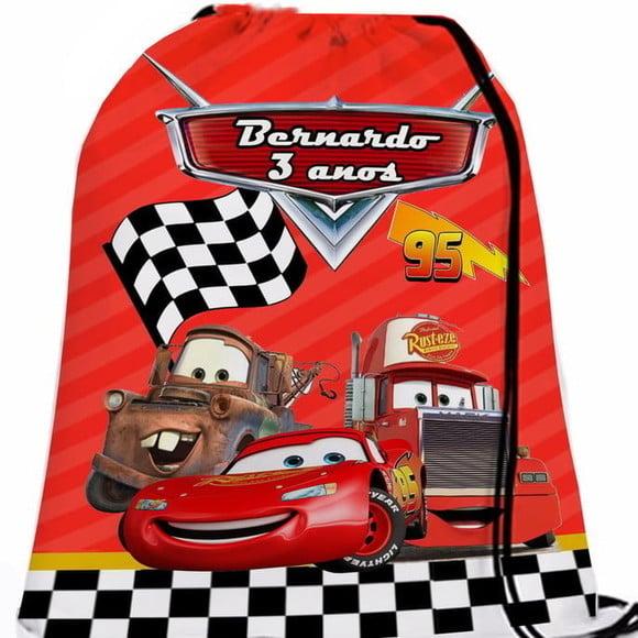 40 Mochila Personalizada Carros Disney - Carros